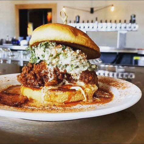 Cleveland Hot Chicken Sandwich — Voted #1 Chicken Sandwich